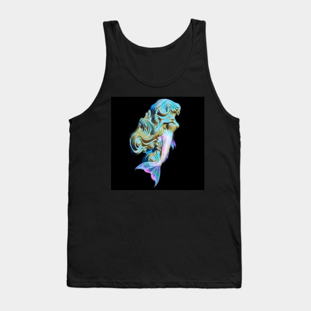 Mermaid Figurehead Tank Top by Share_1